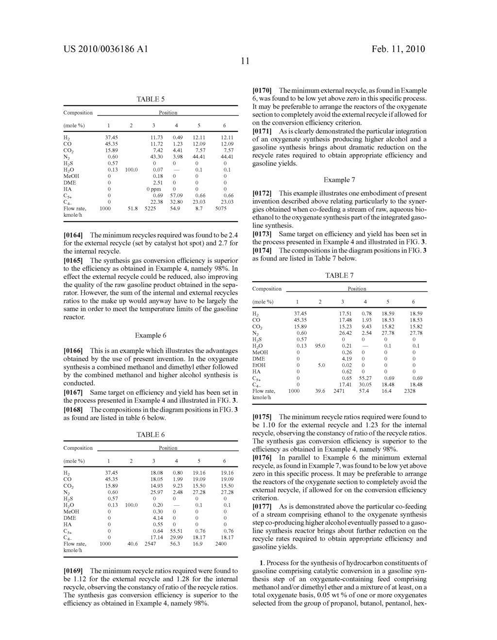 PROCESS FOR THE SYNTHESIS OF HYDROCARBON CONSTITUENTS OF GASOLINE - diagram, schematic, and image 21