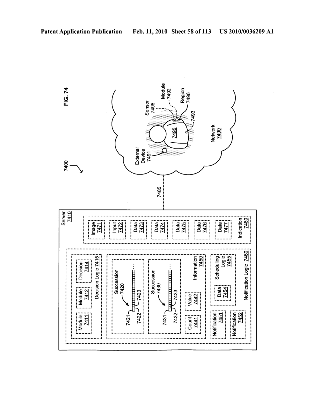 Circulatory monitoring systems and methods - diagram, schematic, and image 59