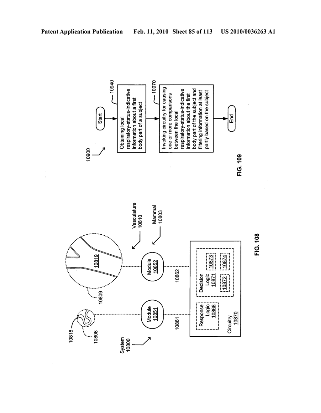 Circulatory monitoring systems and methods - diagram, schematic, and image 86