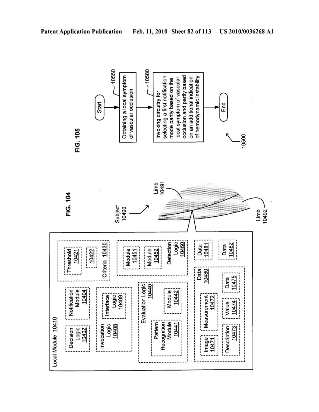 Circulatory monitoring systems and methods - diagram, schematic, and image 83