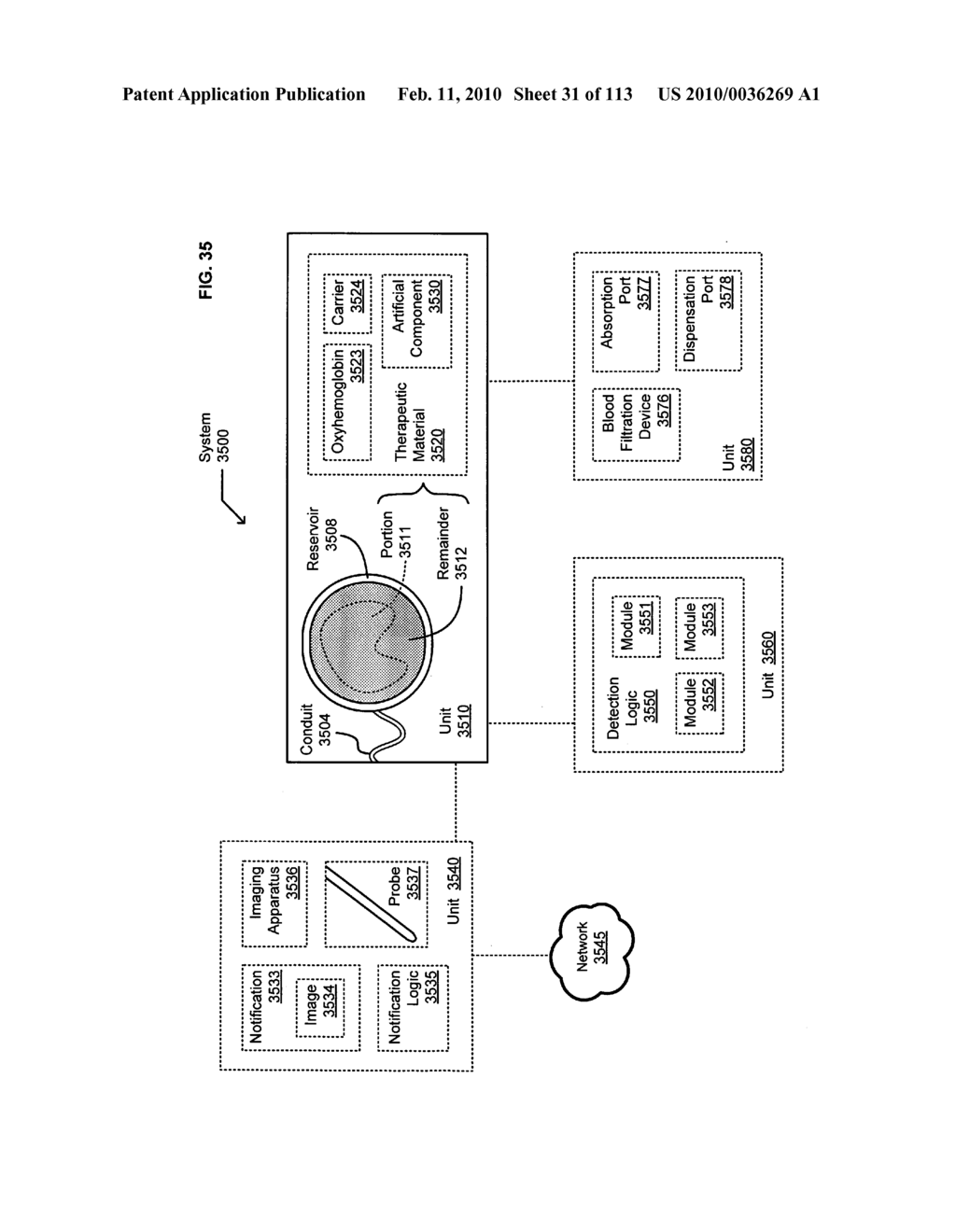 Circulatory monitoring systems and methods - diagram, schematic, and image 32