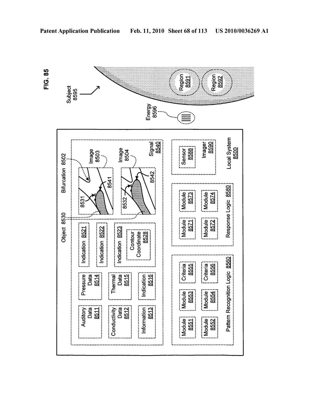 Circulatory monitoring systems and methods - diagram, schematic, and image 69