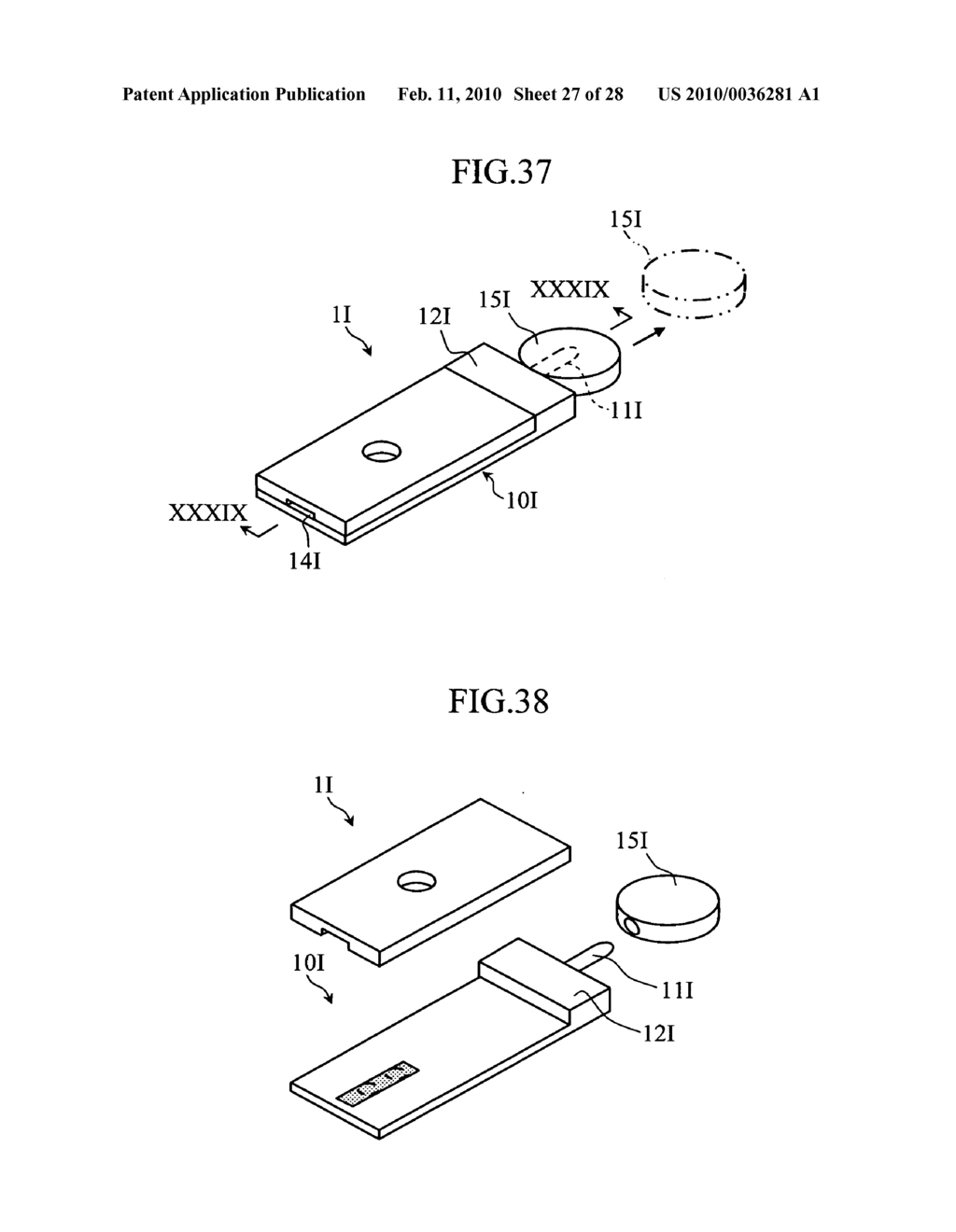 Integrated Sensor and Lancet Device and Method for Collecting Body Fluid Using the Same - diagram, schematic, and image 28