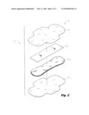 ABSORBENT ARTICLE INCLUDING ABSORBENT CORE HAVING A PLURALITY OF FIRST REGIONS AND A SECOND REGION SURROUNDING EACH OF THE FIRST REGIONS diagram and image