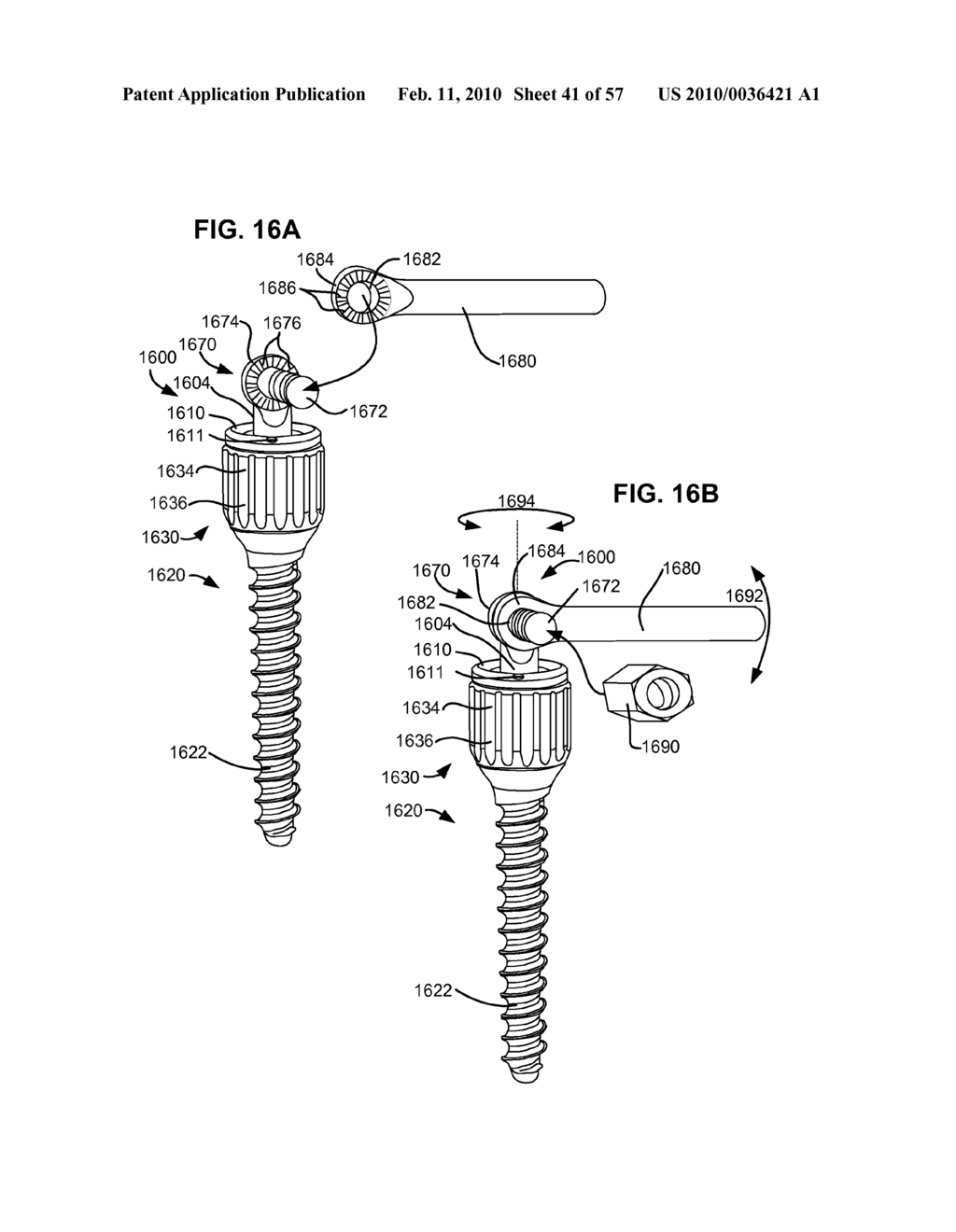 LOAD-SHARING COMPONENT HAVING A DEFLECTABLE POST AND METHOD FOR DYNAMIC STABILIZATION OF THE SPINE - diagram, schematic, and image 42