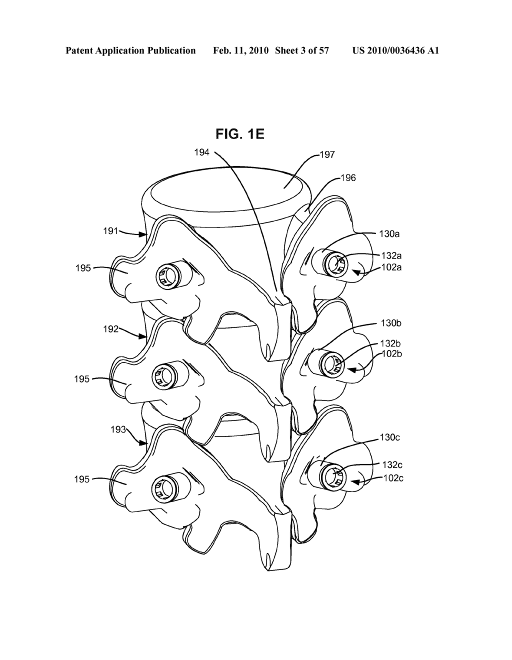 LOAD-SHARING BONE ANCHOR HAVING A DURABLE COMPLIANT MEMBER AND METHOD FOR DYNAMIC STABILIZATION OF THE SPINE - diagram, schematic, and image 04