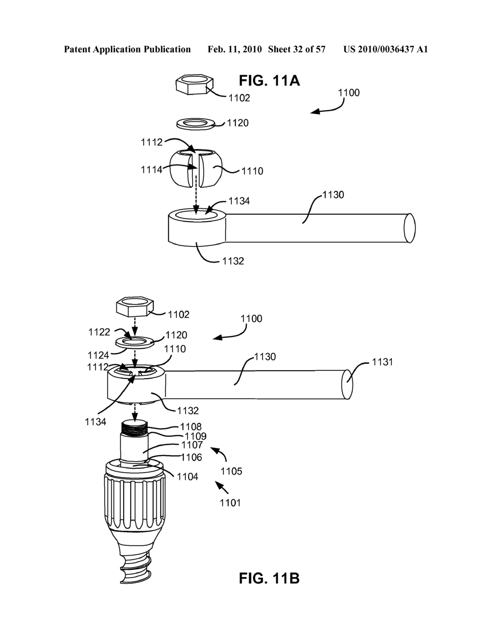 LOAD-SHARING BONE ANCHOR HAVING A DEFLECTABLE POST WITH A COMPLIANT RING AND METHOD FOR STABILIZATION OF THE SPINE - diagram, schematic, and image 33