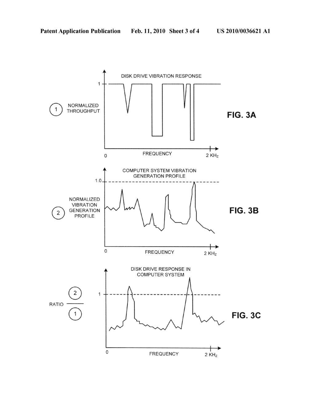 Characterizing the response of a computer system component to vibrations - diagram, schematic, and image 04