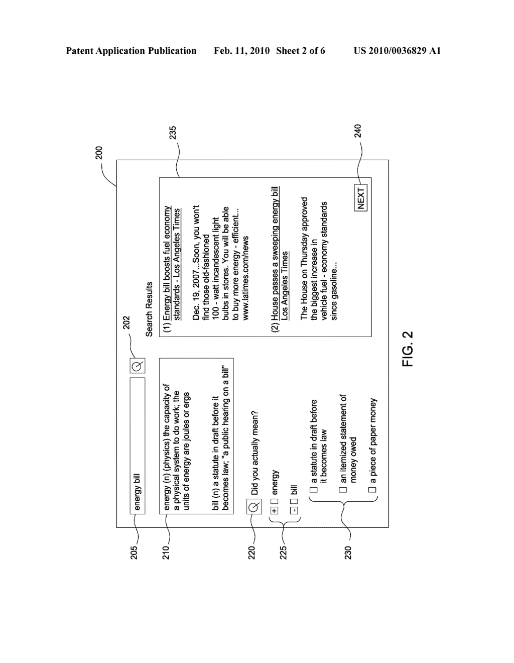 SEMANTIC SEARCH BY MEANS OF WORD SENSE DISAMBIGUATION USING A LEXICON - diagram, schematic, and image 03