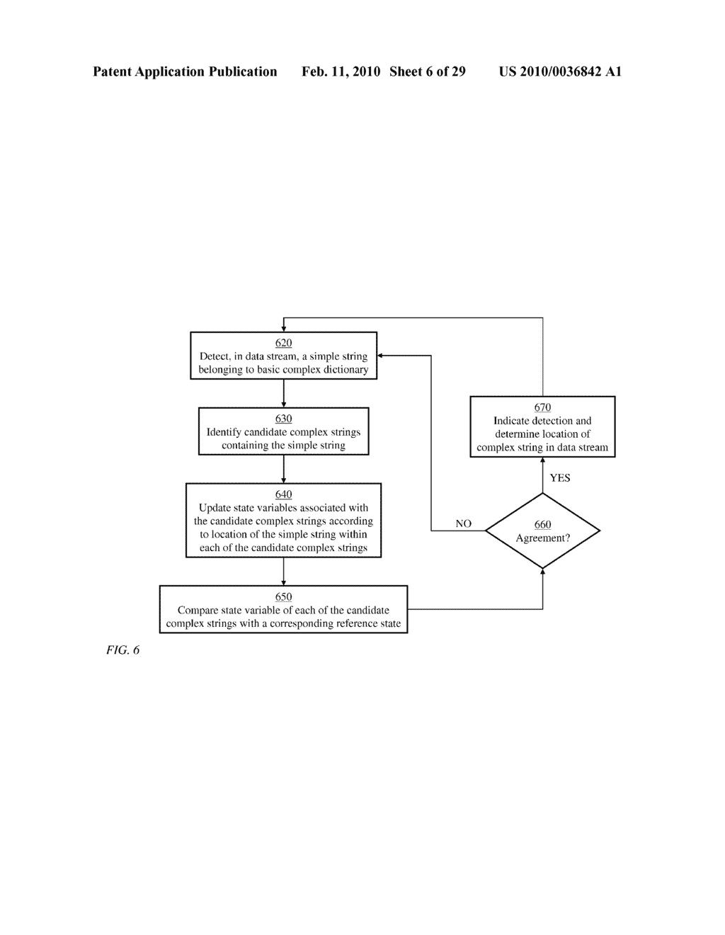 Fast identification of complex strings in a data stream - diagram, schematic, and image 07