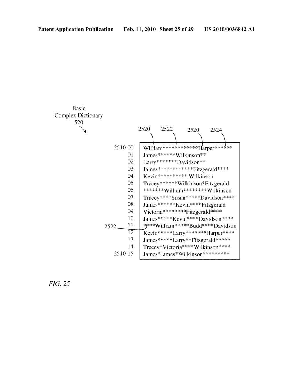 Fast identification of complex strings in a data stream - diagram, schematic, and image 26