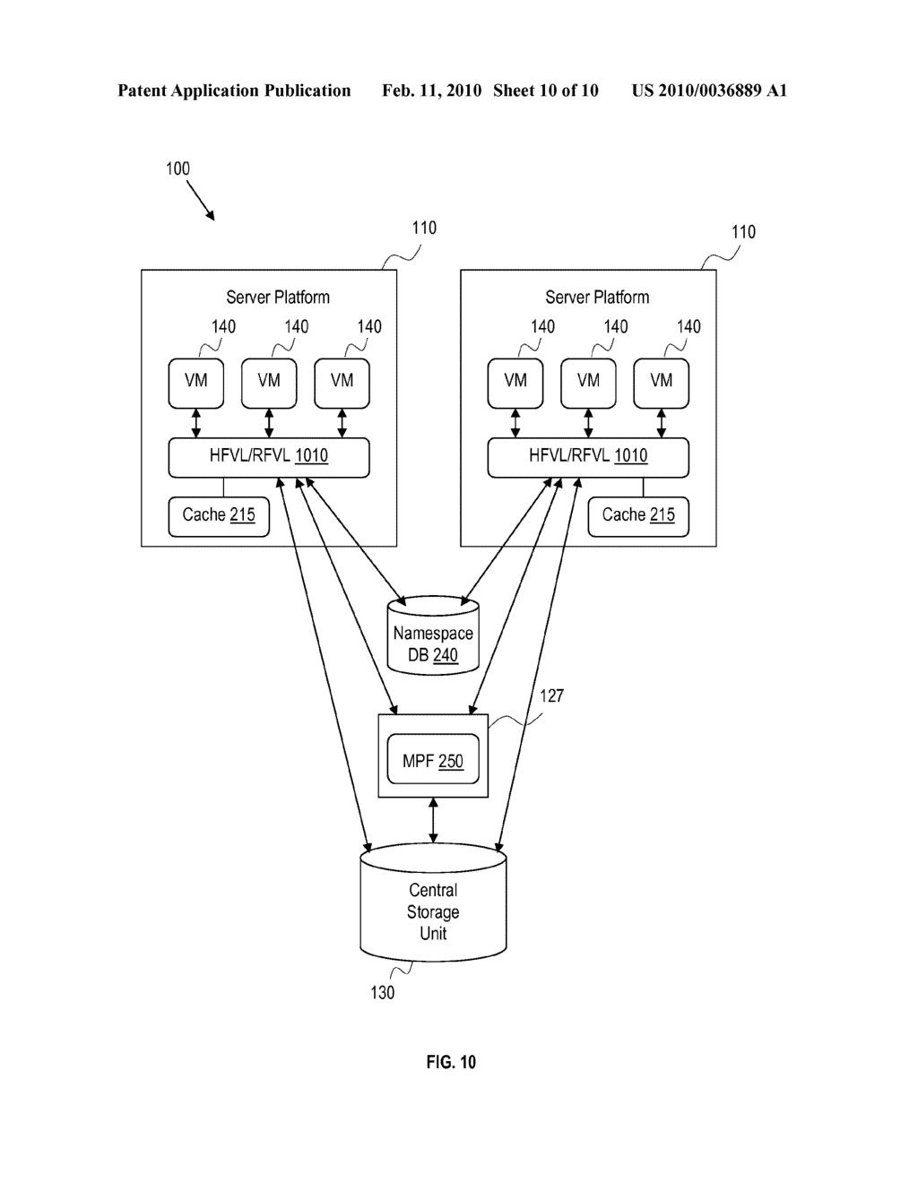 CENTRALIZED MANAGEMENT OF VIRTUAL MACHINES - diagram, schematic, and image 11