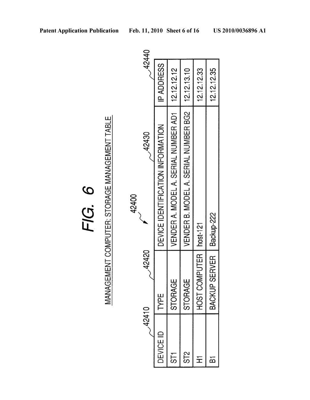 Computer System and Method of Managing Backup of Data - diagram, schematic, and image 07