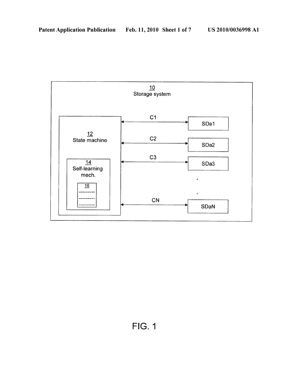 STORAGE SYSTEM AND METHOD FOR MANAGING A PLURALITY OF STORAGE DEVICES - diagram, schematic, and image 02