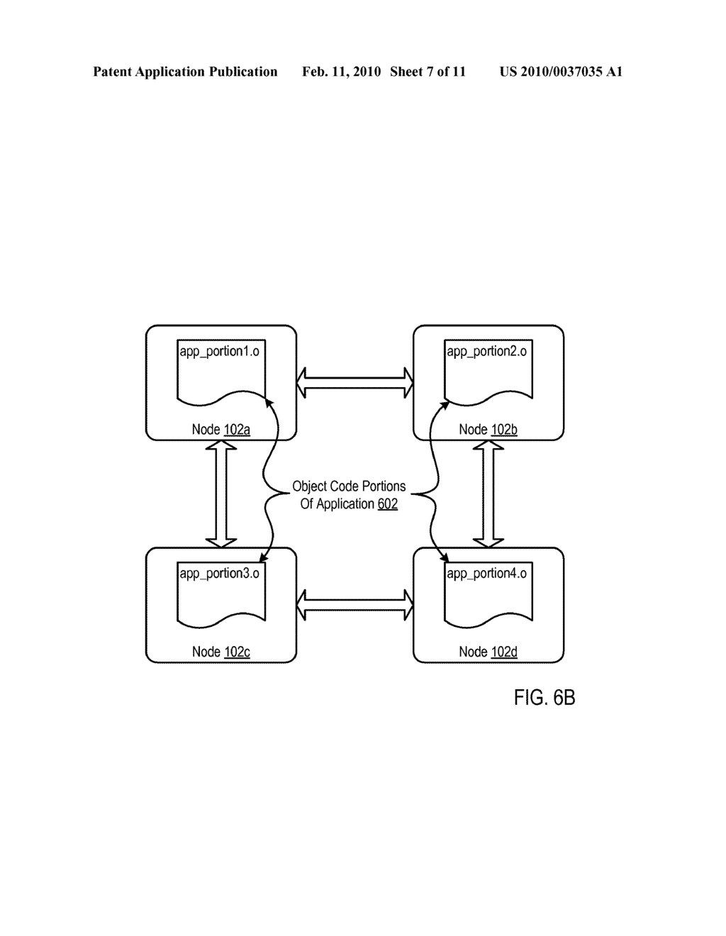 Generating An Executable Version Of An Application Using A Distributed Compiler Operating On A Plurality Of Compute Nodes - diagram, schematic, and image 08