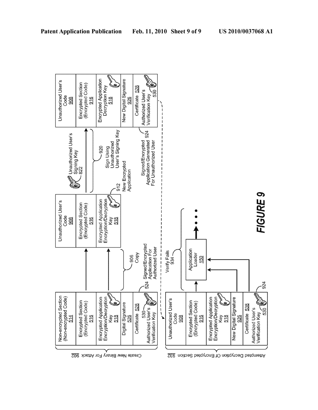 Method to Protect Secrets Against Encrypted Section Attack - diagram, schematic, and image 10