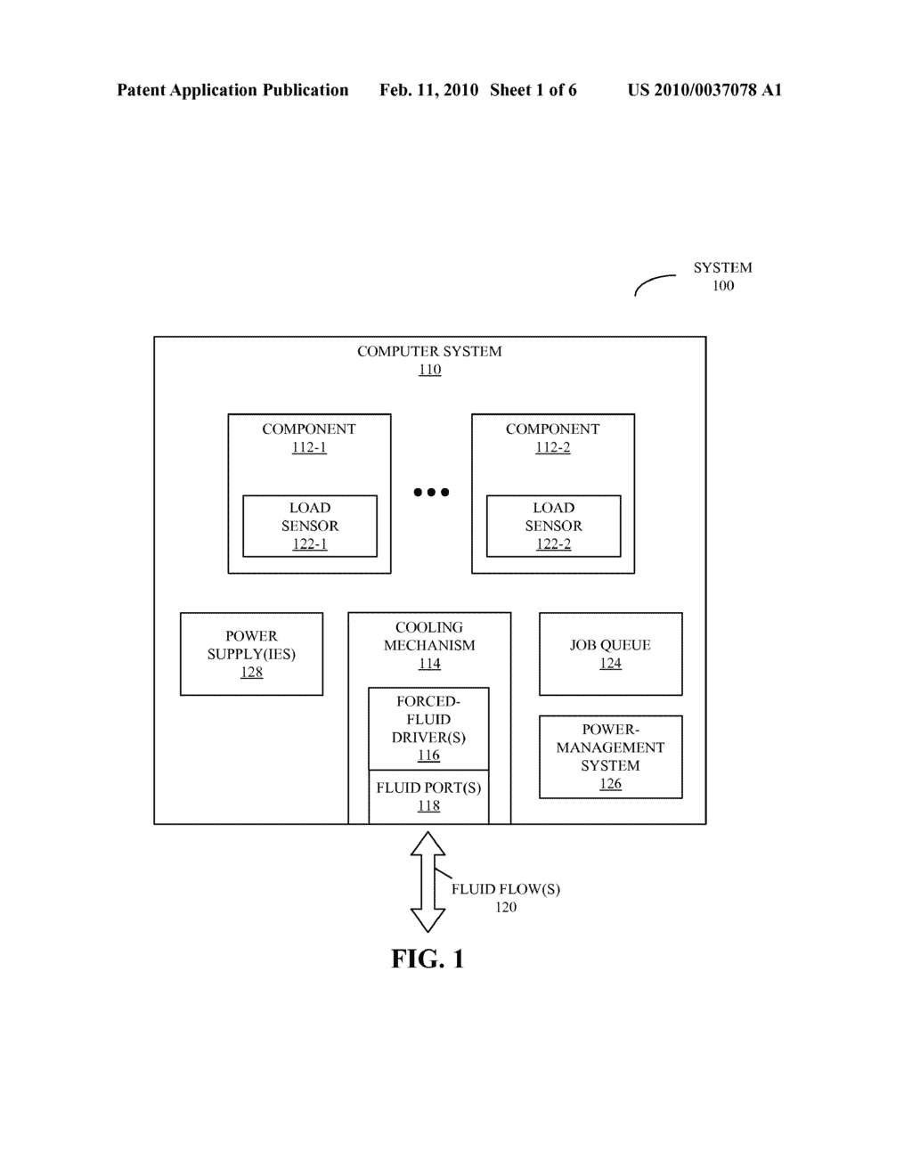 TECHNIQUE FOR REGULATING POWER-SUPPLY EFFICIENCY IN A COMPUTER SYSTEM - diagram, schematic, and image 02