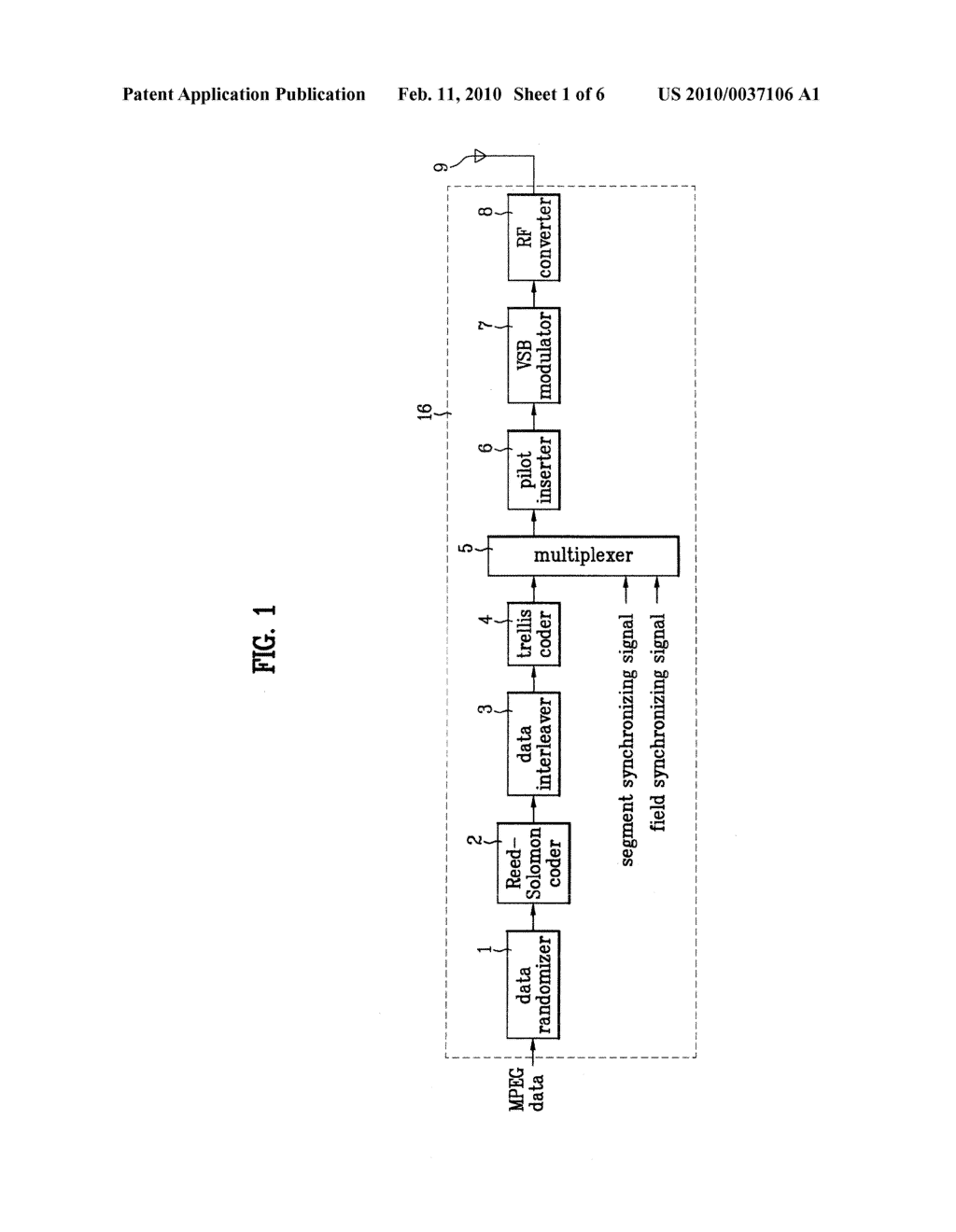 VSB TRANSMISSION SYSTEM FOR PROCESSING SUPPLEMENTAL TRANSMISSION DATA - diagram, schematic, and image 02