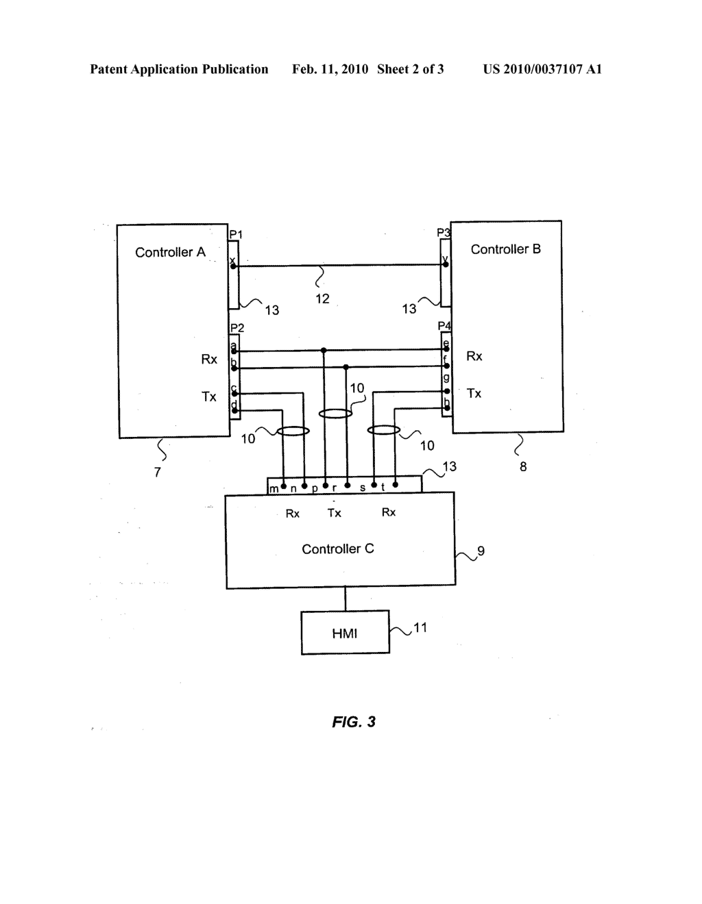 Method for testing a communication connection - diagram, schematic, and image 03