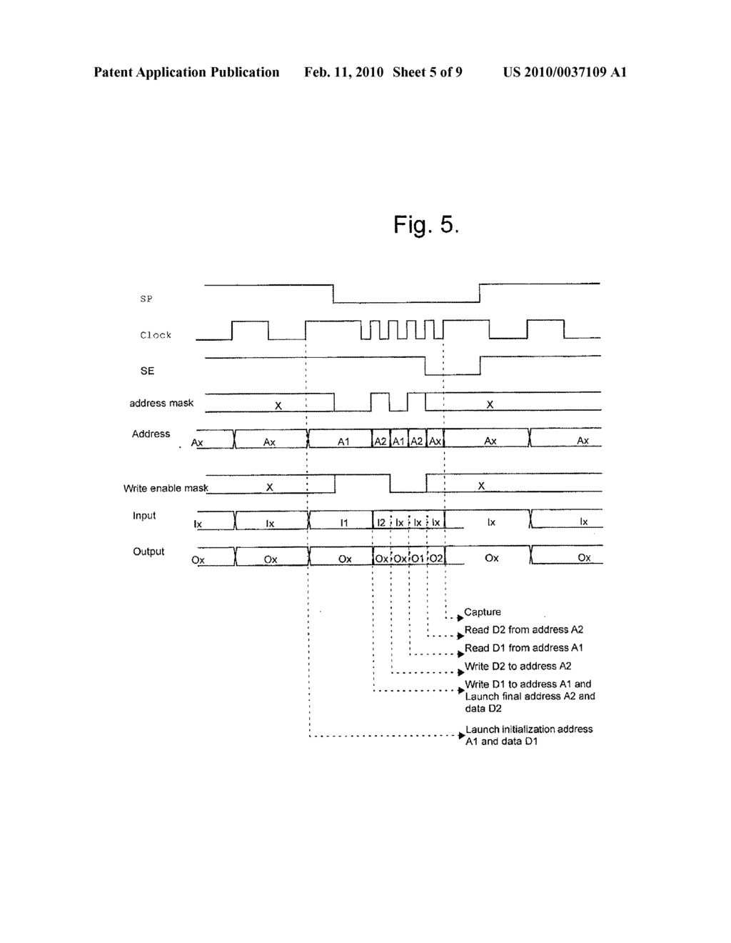 METHOD FOR AT-SPEED TESTING OF MEMORY INTERFACE USING SCAN - diagram, schematic, and image 06