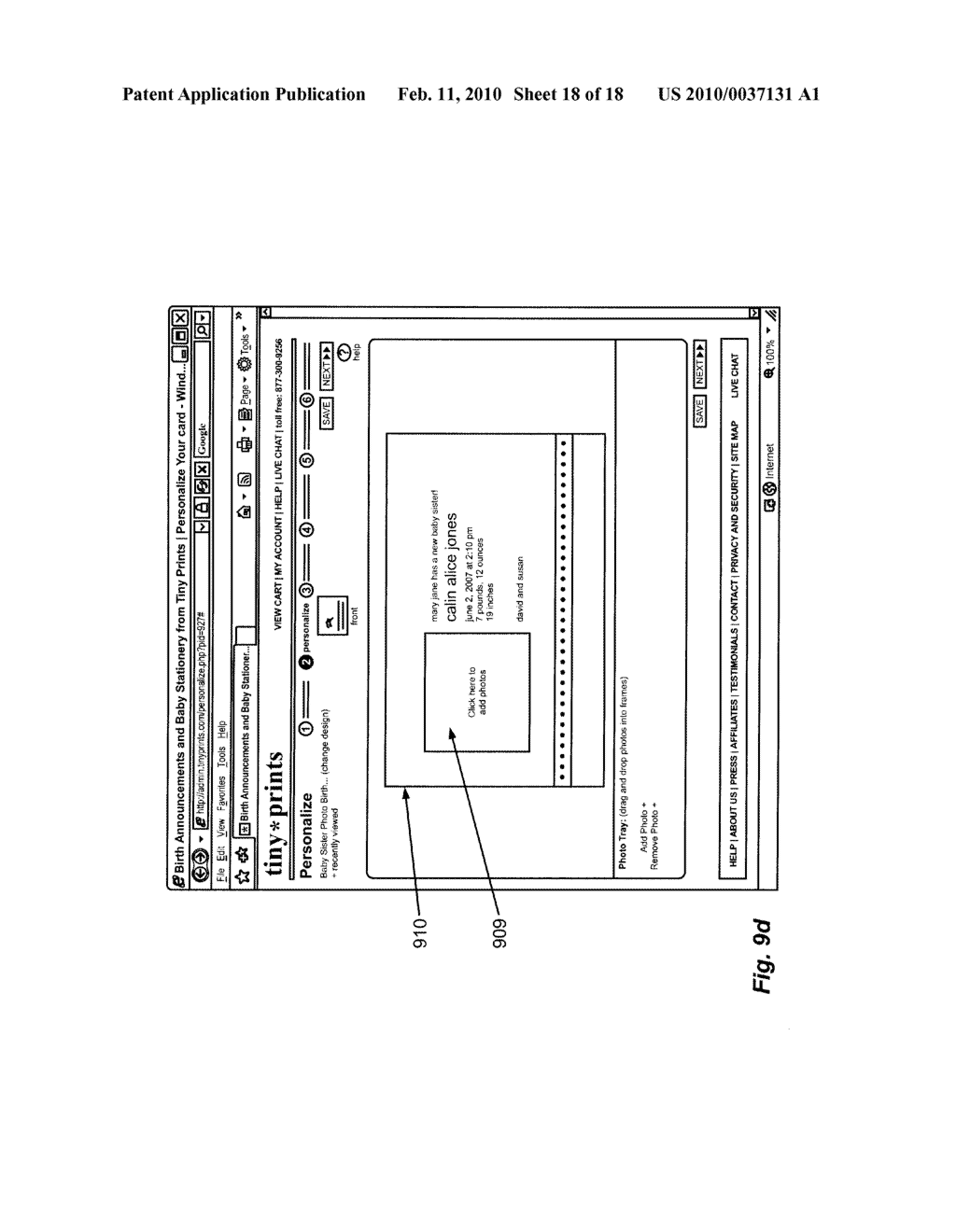 SYSTEM AND METHOD FOR DESIGNING AND GENERATING ONLINE STATIONERY - diagram, schematic, and image 19