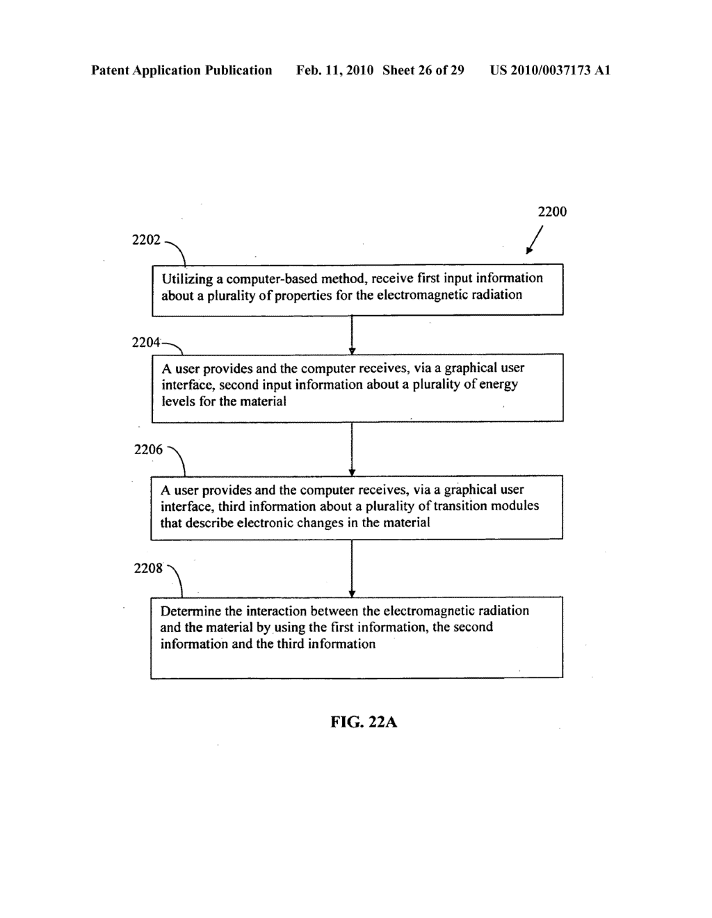 Determining the interaction between electromagnetic radiation and a material by utilizing transition modules - diagram, schematic, and image 27