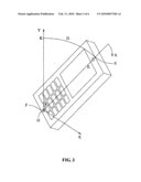 PORTABLE ELECTRONIC DEVICE AND METHOD FOR SELECTING MENU ITEMS diagram and image