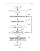 PORTABLE ELECTRONIC DEVICE AND METHOD FOR SELECTING MENU ITEMS diagram and image