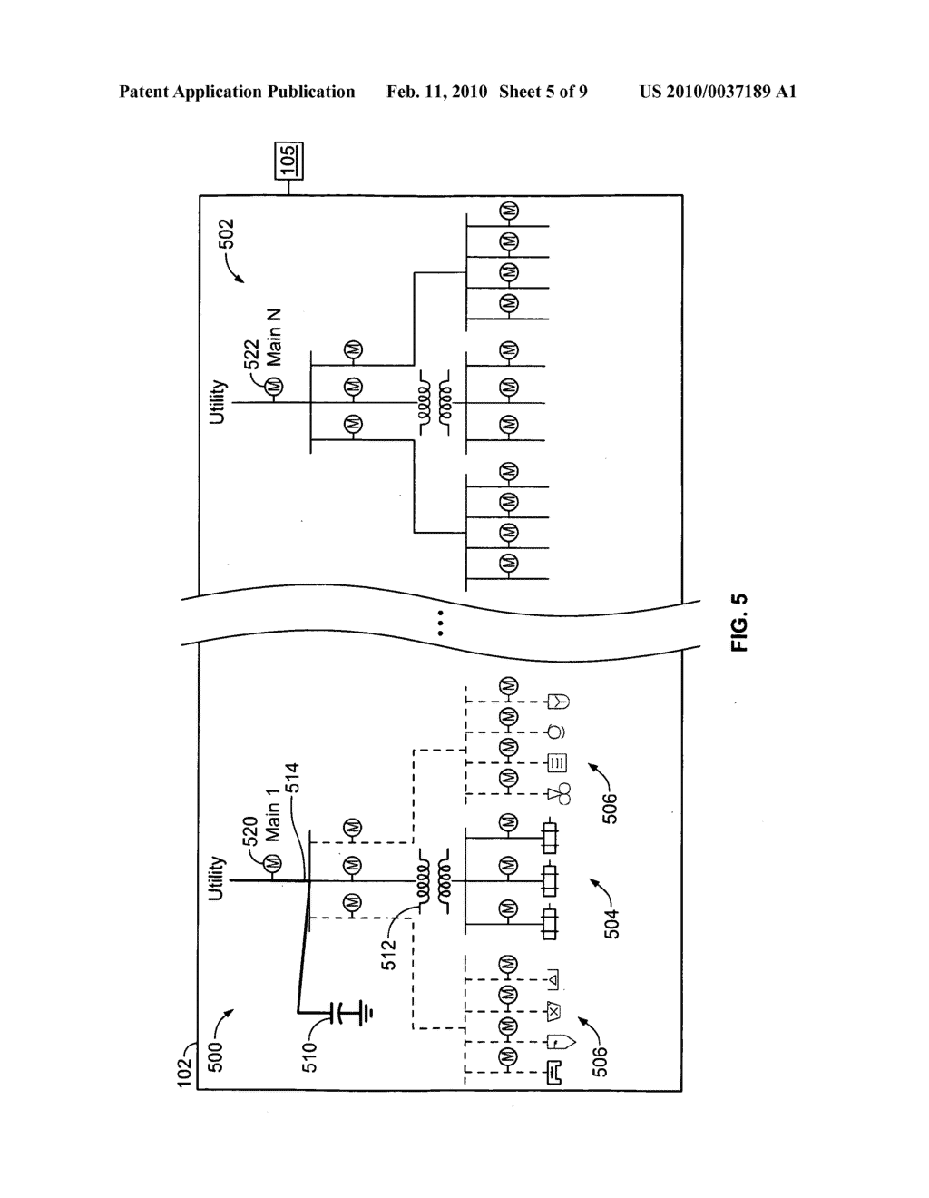 Power factor correction using hierarchical context of a power monitoring system - diagram, schematic, and image 06