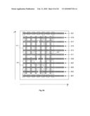 Layout of Cell of Semiconductor Device Having Linear Shaped Gate Electrode Layout Features Defined with Minimum End-to-End Spacing and Having Equal Number of PMOS and NMOS Transistors diagram and image