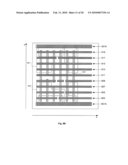 Layout of Cell of Semiconductor Device Having Linear Shaped Gate Electrode Layout Features Defined with Minimum End-to-End Spacing and Having Equal Number of PMOS and NMOS Transistors diagram and image