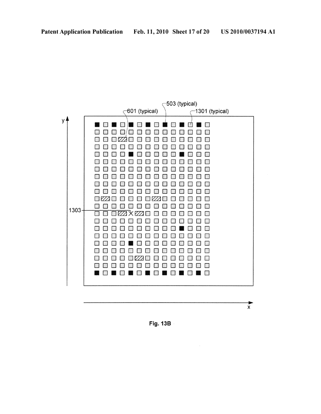 Layout of Cell of Semiconductor Device Having Linear Shaped Gate Electrode Layout Features Defined with Minimum End-to-End Spacing and Having Equal Number of PMOS and NMOS Transistors - diagram, schematic, and image 18