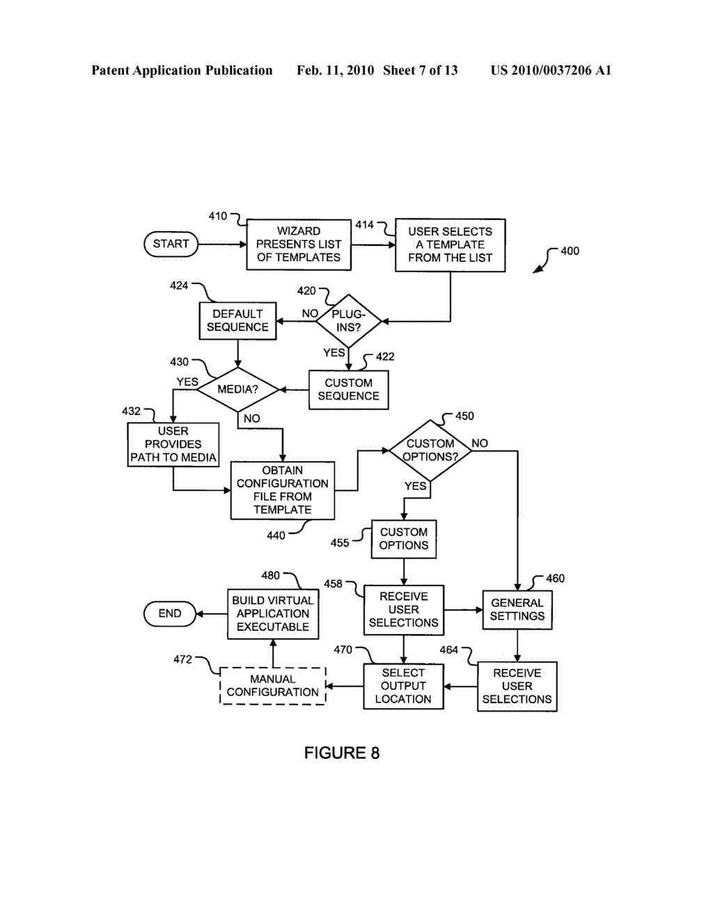 METHOD AND SYSTEM FOR CONFIGURATION OF VIRTUALIZED SOFTWARE APPLICATIONS - diagram, schematic, and image 08