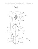 METHOD FOR MAKING AN ITEM OF CLOTHING LIKE AN ANKLE SOCK diagram and image