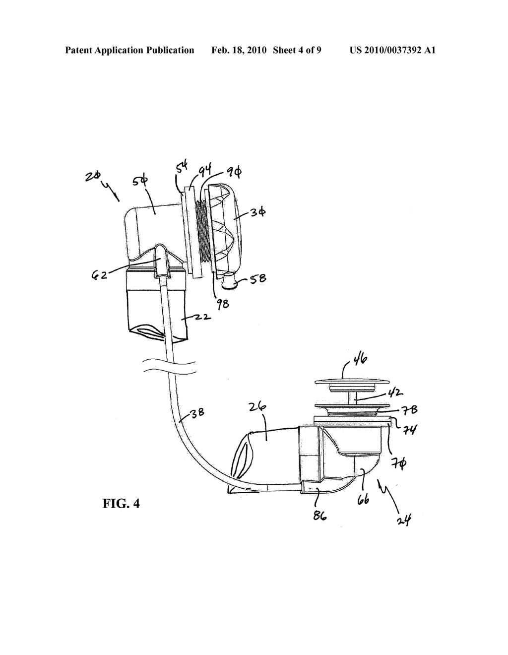 CABLE ACTUATED DRAIN - diagram, schematic, and image 05