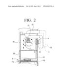 Upright type vacuum cleaner diagram and image