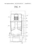 Upright type vacuum cleaner diagram and image