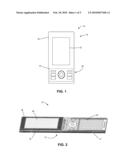 PORTABLE COMMUNICATION DEVICE HAVING A DUAL SLIDING FLIP HINGE ASSEMBLY diagram and image