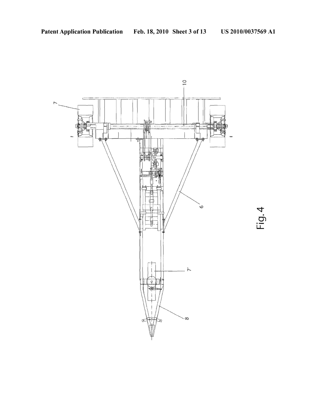 Self-Propelled Bagging Machine For Storing Grain In A Sleeve - diagram, schematic, and image 04