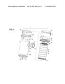 Air cleaner assemblies; filter cartridges therefor; features; and, methods diagram and image