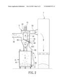 NEGATIVE PRESSURE DUST COLLECTOR WITH A DUST RECEIVING BAG SMOOTHLY INFLATABLE diagram and image