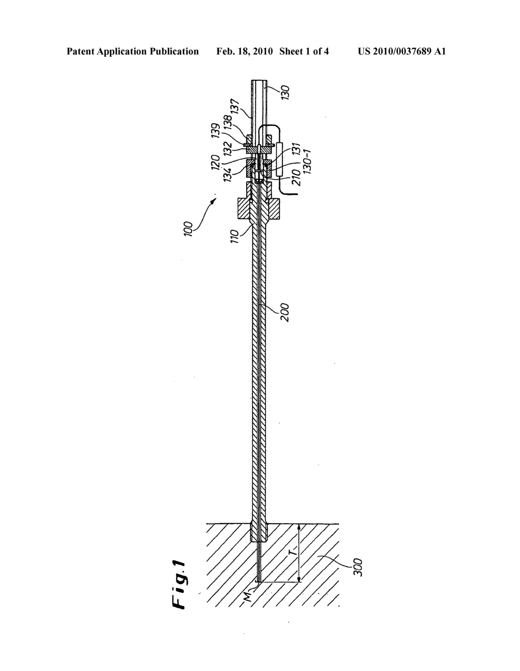 POSITIONING DEVICE FOR A ROD-SHAPED MEASURING APPARATUS - diagram, schematic, and image 02