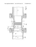 Measuring system with a flow conditioner arranged at an inlet of a measuring tube diagram and image