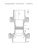 Measuring system with a flow conditioner arranged at an inlet of a measuring tube diagram and image