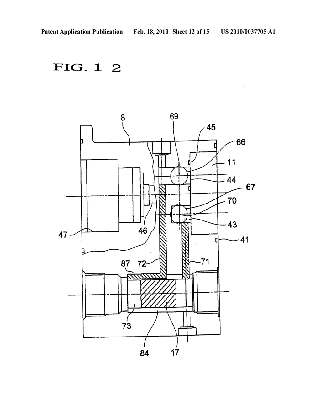 PATH STRUCTURE RELATED TO FLOW OF FLUID TO BE MEASURED AND PRESSURE DIFFERENCE DETECTION IN SERVO TYPE VOLUMETRIC FLOWMETER - diagram, schematic, and image 13