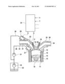 METHOD FOR INTRODUCING FUEL INTO A COMBUSTION CHAMBER OF AN INTERNAL COMBUSTION ENGINE diagram and image