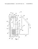 SOLAR HEATING SYSTEM WITH BACK-UP HEATING diagram and image