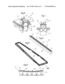 METHOD AND DEVICE FOR POSITIONING STRINGERS ON AN AIRCRAFT SKIN, IN PARTICULAR ON A WING SKIN diagram and image