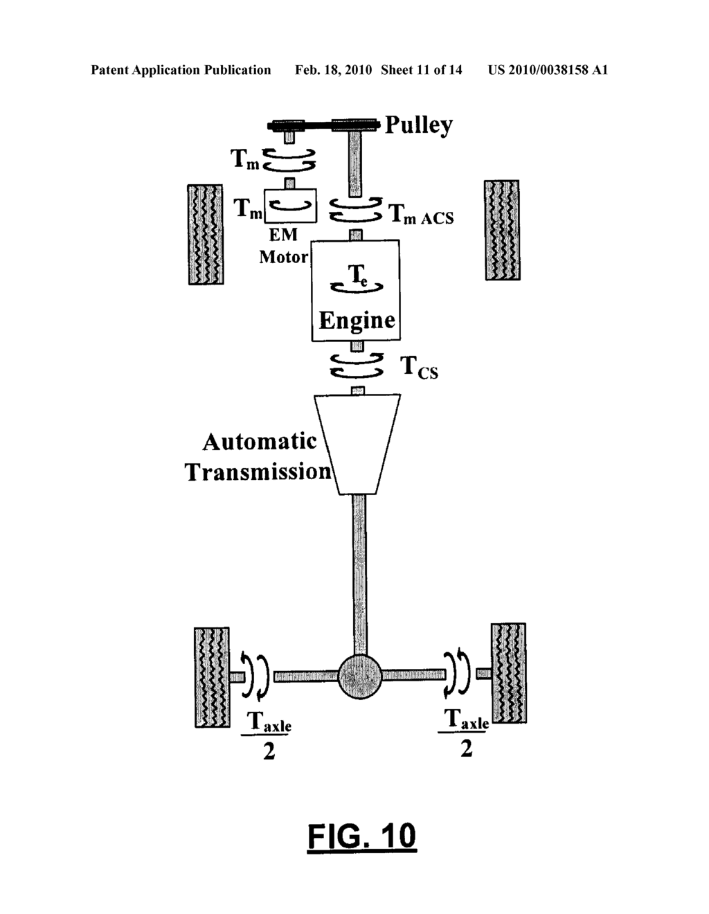 HYBRID VEHICLE AUTO START SYSTEMS AND METHODS - diagram, schematic, and image 12