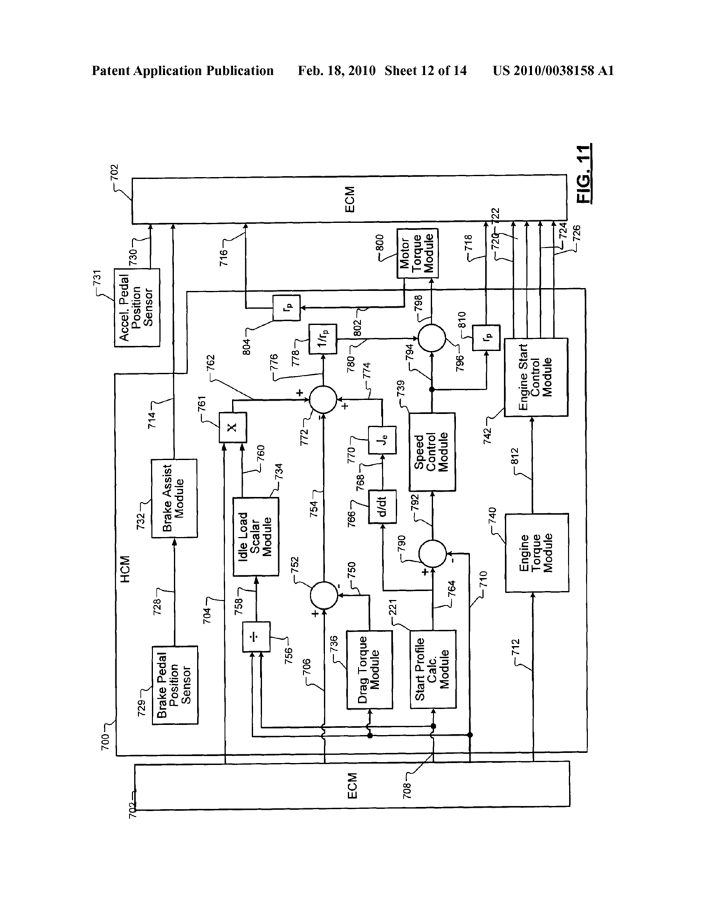 HYBRID VEHICLE AUTO START SYSTEMS AND METHODS - diagram, schematic, and image 13